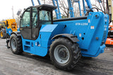 2017 GENIE GTH1256 12000 LB DIESEL TELESCOPIC FORKLIFT TELEHANDLER PNEUMATIC 4WD OUTRIGGERS ENCLOSED CAB WITH HEAT AND A/C 2078 HOURS STOCK # BF91195159-NLE - United Lift Equipment LLC