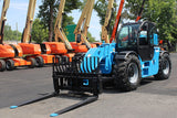 2014 GENIE GTH1544 15000 LB DIESEL TELESCOPIC FORKLIFT TELEHANDLER PNEUMATIC 4WD ENCLOSED CAB WITH HEAT AND AC 1592 HOURS STOCK # BF9998179-NLE - United Lift LLC