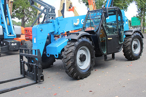 2016 GENIE GTH636 6000 LB DIESEL TELESCOPIC FORKLIFT TELEHANDLER PNEUMATIC 4WD CAB WITH HEAT AND AC 2272 HOURS STOCK # BF9542319-NLE - United Lift LLC