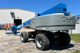 2014 GENIE S85 TELESCOPIC STRAIGHT BOOM LIFT AERIAL LIFT WITH JIB ARM 85' REACH DIESEL 4WD 2506 HOURS STOCK # BF9499539-WIB - United Lift LLC