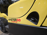 2020 HYSTER H60FT 6000 LB DIESEL FORKLIFT PNEUMATIC 87/181" 3 STAGE MAST SIDE SHIFTER 1482 HOURS STOCK # BF9119929-ILE