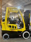2019 HYSTER S50FT 5000 LB LP GAS FORKLIFT CUSHION NON-MARKING TIRES 83/189" 3 STAGE MAST SIDE SHIFTING FORK POSITIONER 1288 HOURS STOCK # BF9118259-BUF