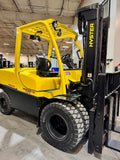 2020 HYSTER H110FT 11000 LB DIESEL FORKLIFT PNEUMATIC 94/185" 3 STAGE MAST 1472 HOURS SIDE SHIFTING FORK POSITIONER STOCK # BF9191839-BUF