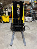 2019 HYSTER S60FT 6000 LB LP GAS FORKLIFT NON-MARKING CUSHION TIRES 84/240" QUAD MAST SIDE SHIFTER 926 HOURS STOCK # BF9115259-BUF