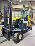 2017 COMBI C8000LR 8000 LB DIESEL FORKLIFT PNEUMATIC 102/124" 2 STAGE MAST FORK POSITIONER ENCLOSED CAB 1174 HOURS STOCK # BF9171179-BUF