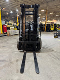 2023 TOYOTA 8FGU25 5000 LB LP GAS FORKLIFT PNEUMATIC 85/187" 3 STAGE MAST SIDE SHIFTER 732 HOURS STOCK # BF9194529-BUF