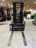 2019 CATERPILLAR 2C6000 6000 LB LP GAS FORKLIFT CUSHION 82/185" 3 STAGE MAST SIDE SHIFTING FORK POSITIONER 864 HOURS (plumbed 4 ways to the carriage) STOCK # BF9135939-BUF