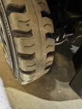 2020 HYSTER S50FT 5000 LB LP GAS FORKLIFT TREADED CUSHION 84/189" 3 STAGE MAST SIDE SHIFTING FORK POSITIONER 1244 HOURS STOCK # BF9128749-BUF