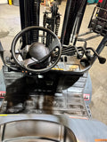 2022 TOYOTA 8FGCU35-BCS BOX CAR SPECIAL 8000 LB LP GAS FORKLIFT CUSHION 92/199" 3 STAGE MAST SIDE SHIFTER 882 HOURS STOCK # BF9173549-BUF