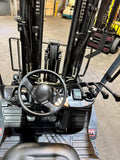 2019 TOYOTA 8FGC35U-BCS (BOX CAR SPECIAL SHORT WHEEL BASE) 8000 LB LP GAS FORKLIFT CUSHION 88/197" 3 STAGE MAST SIDE SHIFTING FORK POSITIONER 1342 HOURS STOCK # BF9134989-BUF - United Lift LLC