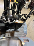 2018 TOYOTA 8FG35U 8000 LB LP GAS FORKLIFT PNEUMATIC 89/187" 3 STAGE MAST SIDE SHIFTER 1542 HOURS STOCK # BF9194439-BUF