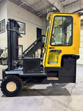 2017 COMBI C8000LR 8000 LB DIESEL FORKLIFT PNEUMATIC 102/124" 2 STAGE MAST FORK POSITIONER ENCLOSED CAB 1174 HOURS STOCK # BF9171179-BUF