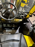2019 HYSTER H70FT 7000 LB LP GAS FORKLIFT PNEUMATIC 87/181" 3 STAGE MAST SIDE SHIFTING FORK POSITIONER PLUMBED 4 WAYS TO CARRIAGE 1324 HOURS STOCK # BF9123969-BUF