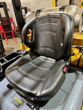 2021 CATERPILLAR/MITSUBISHI FGC20N 4000 LB LP GAS FORKLIFT CUSHION 83/187 3 STAGE MAST SIDE SHIFTER PLUMBED 4 WAY TO CARRIAGE 929 HOURS STOCK # BF9108729-BUF