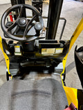 2020 HYSTER S55FT 5500 LB LP GAS FORKLIFT TREADED CUSHION 89/207" 3 STAGE MAST SIDE SHIFTER 922 HOURS STOCK # BF9118859-BUF