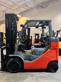 2022 TOYOTA 8FGCU35-BCS BOX CAR SPECIAL 8000 LB LP GAS FORKLIFT CUSHION 92/199" 3 STAGE MAST SIDE SHIFTER 877 HOURS STOCK # BF9174329-BUF