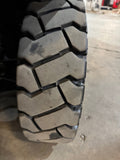 2019 HYSTER H50FT 5000 LB LP GAS FORKLIFT PNEUMATIC 86/189" 3 STAGE MAST SIDE SHIFTING FORK POSITIONER 1192 HOURS STOCK # BF9118579-BUF
