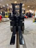 2020 TOYOTA 8FGU32 6500 LB LP GAS FORKLIFT PNEUMATIC 88/187 3 STAGE MAST 360 ROTATING FORK CLAMP INSTALLED 993 HOURS STOCK # BF9199329-BUF