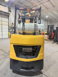 2021 CATERPILLAR 2C60004 6000 LB LP GAS FORKLIFT CUSHION 83/185" 3 STAGE MAST SIDE SHIFTING FORK POSITIONER 942 HOURS STOCK # BF9125459-BUF