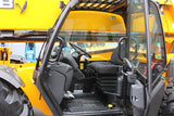 2024 JCB 510-56 10000 LB DIESEL TELESCOPIC FORKLIFT TELEHANDLER 4WD CAB WITH HEAT AND AC OUTRIGGERS 27 HOURS STOCK # BF91392829-NLE - United Lift LLC