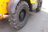 2022 JCB 512-56 12000 LB 4X4 DIESEL TELESCOPIC FORKLIFT TELEHANDLER WITH OUTRIGGERS OPEN CAB 1460 HOURS STOCK # BF91098719-NLE - United Lift LLC