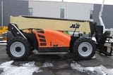 2016 JLG 1255 12000 LB DIESEL TELESCOPIC FORKLIFT TELEHANDLER PNEUMATIC ENCLOSED HEATED CAB OUTRIGGERS 4WD 3350 HOURS STOCK # BF91149719-NLE - United Lift Equipment LLC