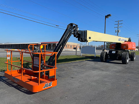 2023 JLG 1350SJP FACTORY RECON STRAIGHT BOOM LIFT AERIAL LIFT WITH JIB ARM 135' REACH DIESEL 4WD 8 HOURS STOCK # BF91999139-PAB - United Lift Equipment LLC