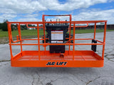 2014 JLG 400S TELESCOPIC BOOM LIFT AERIAL LIFT 40' REACH DUAL FUEL 4WD 3480/3560 HOURS STOCK # BF9295129-PAB - United Lift LLC