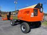 2013 JLG 460SJ TELESCOPIC STRAIGHT BOOM LIFT AERIAL LIFT WITH JIB ARM 46' REACH DUAL FUEL 4WD 3042 HOURS STOCK # BF9389129-PAB - United Lift Equipment LLC