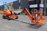 2014 JLG 460SJ TELESCOPIC STRAIGHT BOOM LIFT AERIAL LIFT WITH JIB ARM 46' REACH DIESEL 4WD 2014 HOURS STOCK # BF9349719-NLE - United Lift LLC