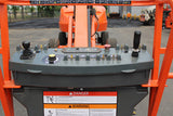 2014 JLG 460SJ TELESCOPIC STRAIGHT BOOM LIFT AERIAL LIFT WITH JIB ARM 46' REACH DIESEL 4WD 2014 HOURS STOCK # BF9349719-NLE - United Lift LLC