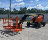 2016 JLG 600AJ ARTICULATING BOOM LIFT AERIAL LIFT WITH JIB ARM 60' REACH DIESEL 4WD 2310 HOURS STOCK # BF9268549-WIBFL