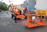 2018 JLG 600AJ ARTICULATING BOOM LIFT AERIAL LIFT WITH JIB 60' REACH DIESEL 4WD 2497 HOURS STOCK # BF9598719-NLE - United Lift LLC