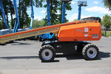 2020 JLG 660SJ TELESCOPIC BOOM LIFT AERIAL LIFT WITH JIB ARM 66' REACH DIESEL 4WD 1562 HOURS STOCK # BF9647529-NLE