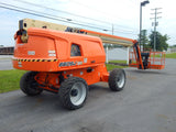 2021 JLG 660SJ TELESCOPIC BOOM LIFT AERIAL LIFT WITH JIB ARM 66' REACH DIESEL 4WD 953 HOURS STOCK # BF9791189-BUF - United Lift LLC