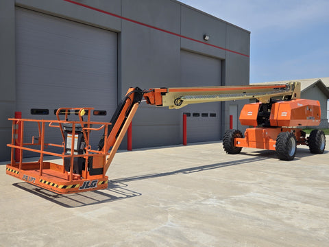 2022 JLG 860SJ STRAIGHT BOOM LIFT AERIAL LIFT WITH JIB ARM 86' REACH DIESEL 4WD 900 HOURS STOCK # BF91215149-RIL - United Lift LLC