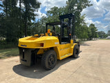 2018 KOMATSU FD160E-8 35000 LB CAPACITY DIESEL FORKLIFT PNEUMATIC 148/157 2 STAGE MAST SIDE SHIFTING FORK POSITIONER 5600 HOURS STOCK # BF9817769-TXB