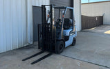 2007 NISSAN MPL01A20LV 4000 LB LP GAS FORKLIFT PNEUMATIC 84/130" 2 STAGE MAST 3158 HOURS STOCK # BF9103159-ARB - United Lift LLC