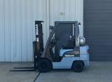 2007 NISSAN MPL01A20LV 4000 LB LP GAS FORKLIFT PNEUMATIC 84/130" 2 STAGE MAST 3158 HOURS STOCK # BF9103159-ARB - United Lift LLC