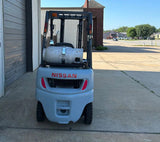 2007 NISSAN MPL01A20LV 4000 LB LP GAS FORKLIFT PNEUMATIC 84/130" 2 STAGE MAST 3158 HOURS STOCK # BF9103159-ARB - United Lift LLC