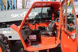 2018 SKYJACK SJ1056-THS 10000 LB DIESEL TELESCOPIC FORKLIFT TELEHANDLER PNEUMATIC 4WD OUTRIGGERS HEATED CAB 3034 HOURS STOCK # BF9698079-NLE - United Lift LLC