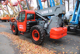 2018 SKYJACK SJ1056-THS 10000 LB DIESEL TELESCOPIC FORKLIFT TELEHANDLER PNEUMATIC 4WD OUTRIGGERS HEATED CAB 3034 HOURS STOCK # BF9698079-NLE - United Lift LLC