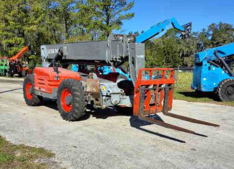 2020 SKYJACK SJ1256TH 12000 LB DIESEL TELESCOPIC FORKLIFT TELEHANDLER PNEUMATIC 4WD OUTRIGGERS 2506 HOURS STOCK # BF9703179-WIBFL