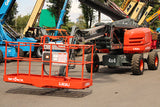 2014 SKYJACK SJ63AJ ARTICULATING BOOM LIFT AERIAL LIFT WITH JIB ARM 63' REACH DIESEL 4WD 2790 HOURS STOCK # BF9398629-NLE - United Lift LLC