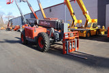 2022 SKYJACK SJ843TH 8000 LB DIESEL TELESCOPIC FORKLIFT TELEHANDLER PNEUMATIC 4WD 747 HOURS STOCK # BF964785-NLE - United Lift LLC