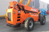 2015 SKYTRAK 6042 6000 LB DIESEL TELESCOPIC FORKLIFT TELEHANDLER PNEUMATIC 4WD ENCLOSED HEATED CAB 2558 HOURS STOCK # BF9398719-NLE - United Lift LLC