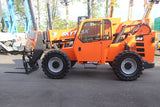 2015 SKYTRAK 6042 6000 LB DIESEL TELESCOPIC FORKLIFT TELEHANDLER PNEUMATIC 4WD ENCLOSED HEATED CAB 2558 HOURS STOCK # BF9398719-NLE - United Lift LLC