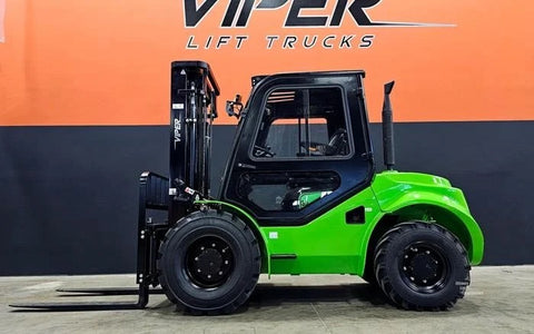 2026 VIPER RTD35F-4 8000 LB DIESEL FORKLIFT PNEUMATIC 95/185" 3 STAGE MAST SIDE SHIFTER HEATED CAB STOCK # BF9509529-ILE - United Lift LLC