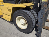 2006 YALE GDP210 21000 LB DIESEL FORKLIFT PNEUMATIC 143/147" 2 STAGE MAST DUAL DRIVE TIRES SIDE SHIFTER ENCLOSED CAB 6500 HOURS STOCK # BF9393130-RIL - United Lift LLC