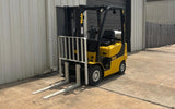 2015 YALE GLP040SVX 4000 LB LP GAS FORKLIFT PNEUMATIC 84/126" 2 STAGE MAST 8061 HOURS STOCK # BF991179-ARB - United Lift LLC